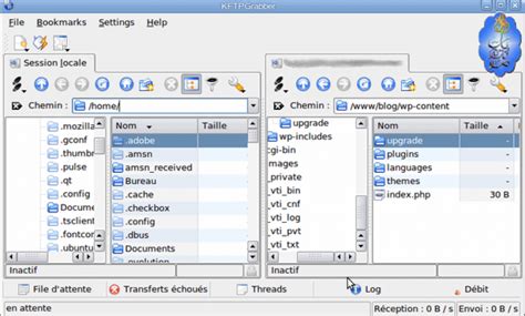برنامج KFTPgrabber عميل FTP الامثل لنظام أوبونتو - أمل التقنية