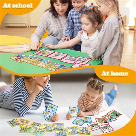 Kasfalci Sequencing Cards,Sequence Board Game for Kids,Speech India | Ubuy
