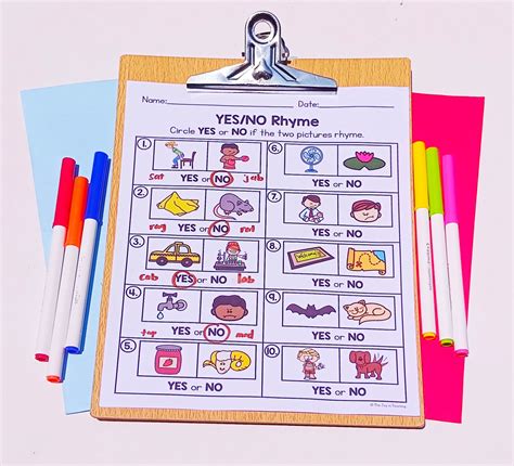 Rhyme Time Fun: How to Teach Rhyming Words to Kids - The Joy in Teaching