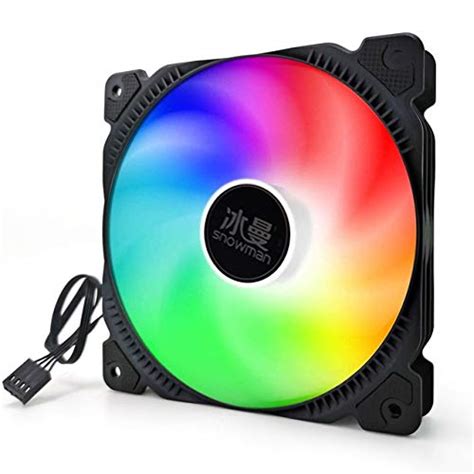 4 Pin 120mm Computer Case Fan Silent 12CM Fan CPU Cooling RGB Quiet PC ...