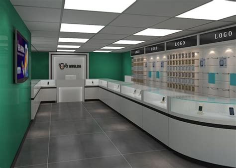 Mobile Shop Furniture, Mobile Shop Counter, Digital Display Furniture India