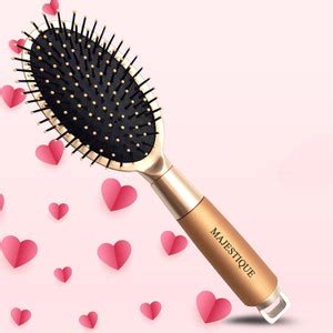 MAJESTIQUE Girls Gift Hair Detangler Brush - Detangling Brush Ultra ...