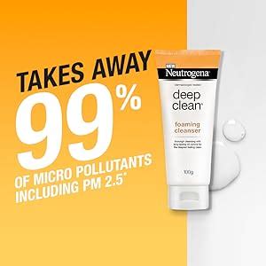 Neutrogena Deep Clean Foaming Cleanser- Advanced Face Wash | Men ...