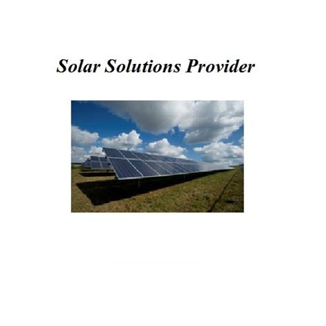 Solar Solution Provider - Sunwind Enterprises