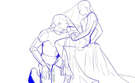spicy drawing poses couple base