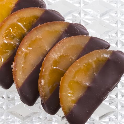 Orange slices with chocolate - schwarzenbach.ch