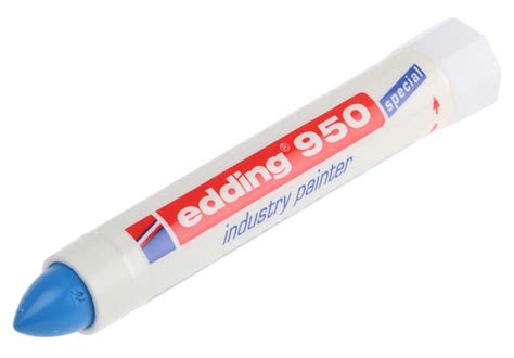 950-003 Edding | Edding Broad Tip Blue Marker Pen | 806-072 | RS Components