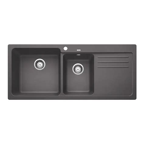 Hafele Silgranit Sink Blanco Naya BLANCO NAYA 8 S SILGRANIT ( 46 x 20 ...