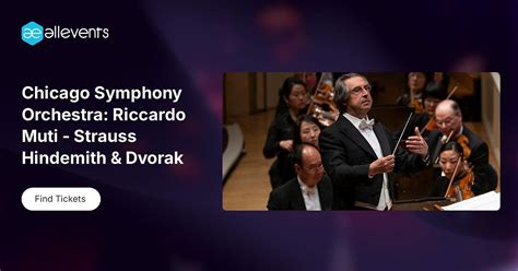 Chicago Symphony Orchestra: Riccardo Muti - Strauss Hindemith & Dvorak ...