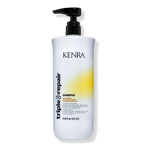 33.8 oz Triple Repair Shampoo Bonding for Damaged Hair - Kenra ...