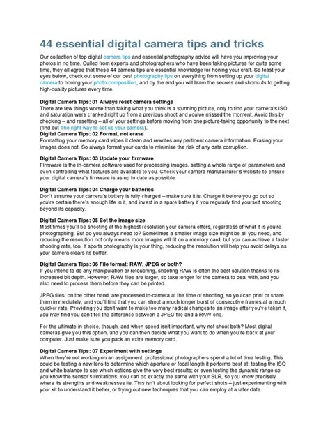 Image result for Camera Tips