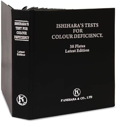 Ishihara book 38 plates original | latest Edition | Ishihara Test for ...