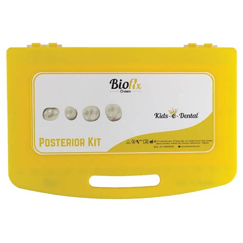 Kids-e-Dental Bioflx Posterior Crown Kits (24 Crowns) – Dental Prod