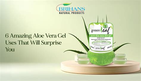6 Amazing Aloe Vera Gel Uses That Will Surprise You – Brihans Natural ...