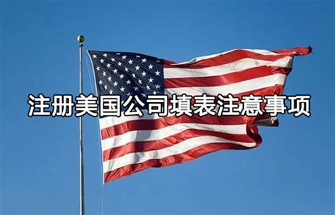 美国注册公司的要求及注册公司填表注意事项_上海世贸企业咨询