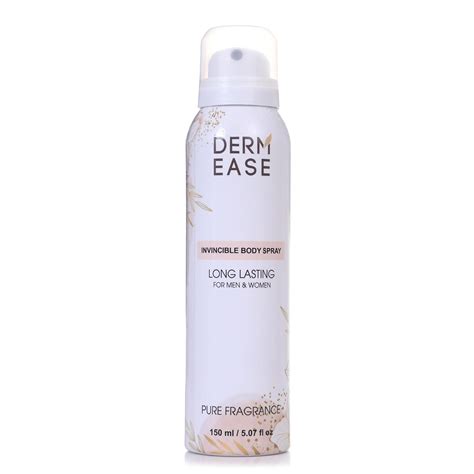 Buy DERM EASE Invincible Spray Deodorant Unisex Fresh Scent Fragrance ...
