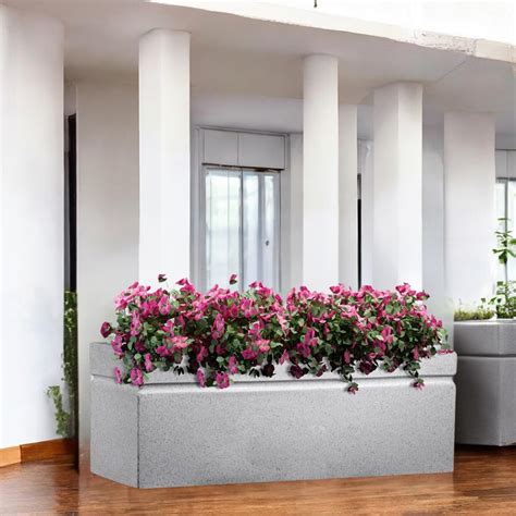 Go Hooked Recta (36 X 14) Inch Recta Curve Rectangle Pots for Planter ...