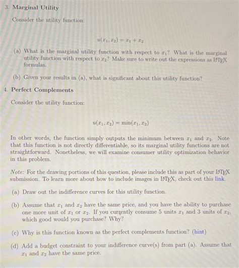 Image result for How to Work Out Marginal Utility From a Utility Function