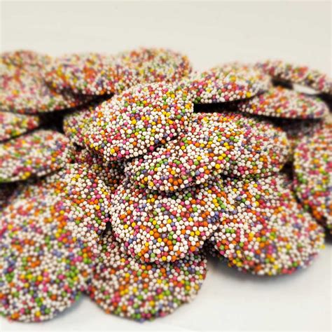 Milk Chocolate Nonpareils (Snow Caps) - Chocolate Shoppe