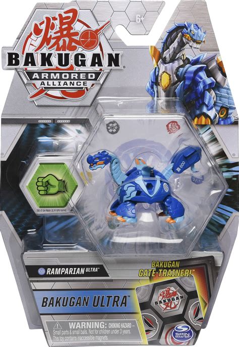 Buy Bakugan Ultra, Ramparian, 3-inch Tall Armored Alliance Collectible ...