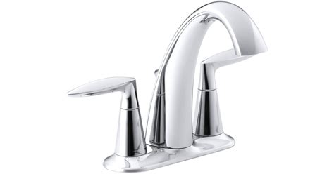 Kohler K-45100-4-CP Alteo Centerset Bathroom Faucet - Free Metal Pop-Up ...