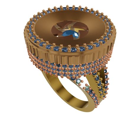 Camera shutter mechanism Ring CAD File – JewelryCrafto
