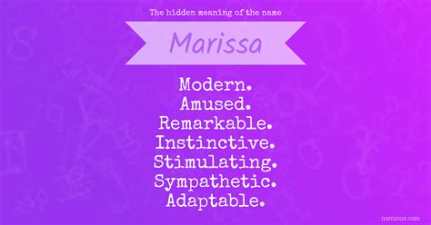 Marissa Name