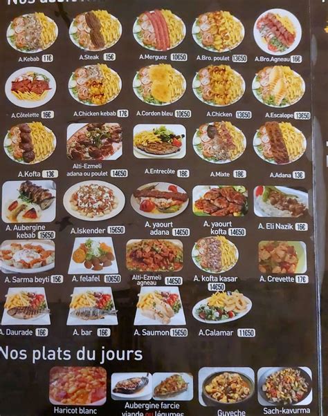 Carte et Menus 2024 - Restaurant Istanbul à Paris | TheFork