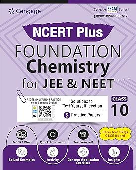 Cengage NCERT Plus Foundation Chemistry for JEE & NEET: Class 10 – Booksfy