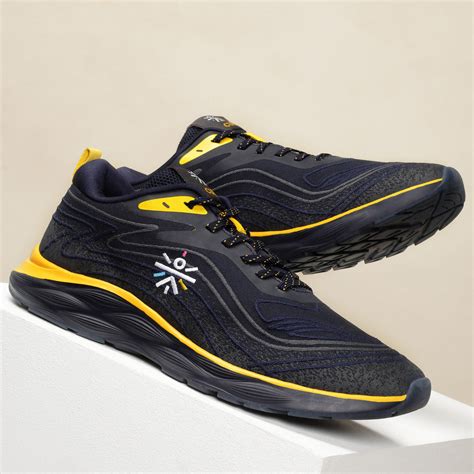Buy cult Men's DynamicWave Running Shoes - Navy Online in India | Cult ...