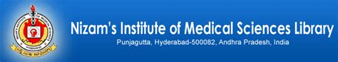 Nizam’s Institute of Medical Sciences Library