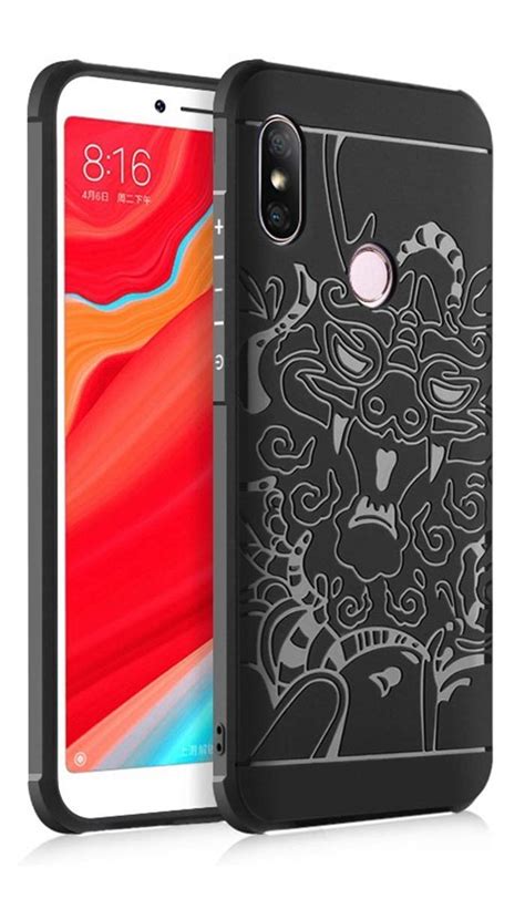 Brain Freezer Luxury Soft Silicone TPU Dragon Pattern Cover Compatible ...