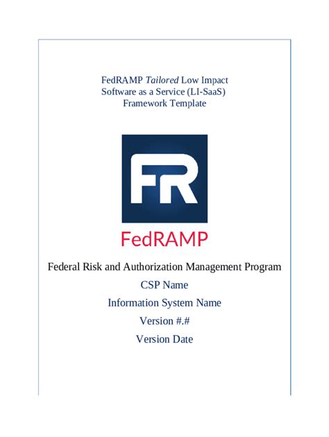 FedRAMP Tailored - FedRAMP Tailored for Low-Impact ...FedRAMP Tailored ...