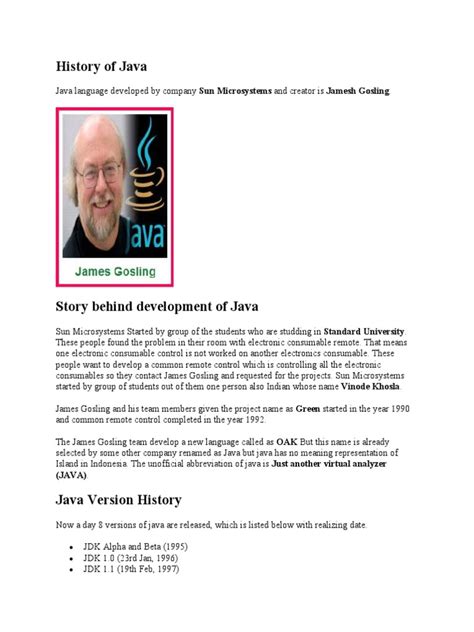 Image result for Who Created Java