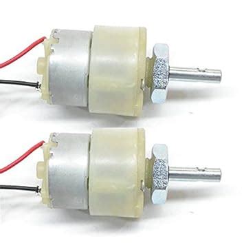 Buy NASA Tech 300 Rpm, 12V DC Geared Motors (2pcs) II 2pcs Gear Motor ...