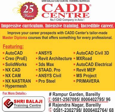 CADD CENTRE ,AutoCAD CENTRE IN BAREILLY - Software Training, Interior ...