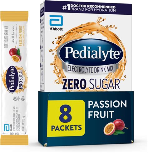 Amazon.com: Pedialyte Electrolyte Drink Mix With Zero Sugar | Hydration ...