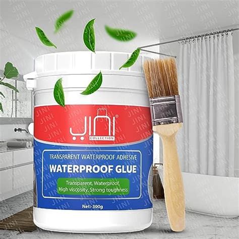 JINI COLLECTION Transparent Waterproof Glue for Roof Leakage Crack Seal ...