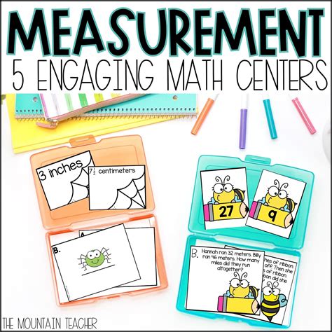 Measurement Activities | 2nd or 3rd Grade Math Centers for Inches ...