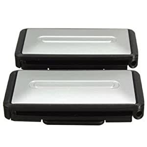 2Pcs Car Auto Seat Belt Clips Adjustable Comfort Safety Locking Stopper ...