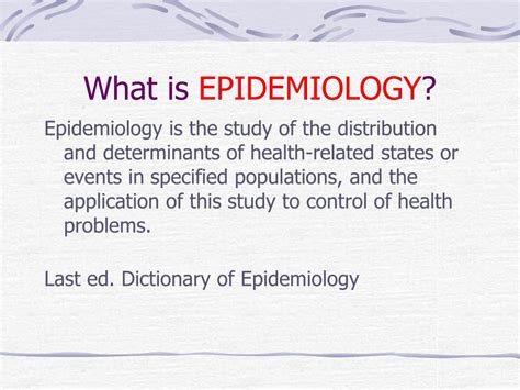 Image result for Epidemiology Lessons