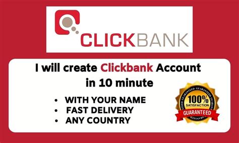 Image result for Create ClickBank Account Sign Up