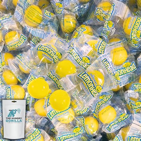 Amazon.com : Lemonheads Bulk 3lb Box Of Iconic Sour Lemon Candy - 150 ...