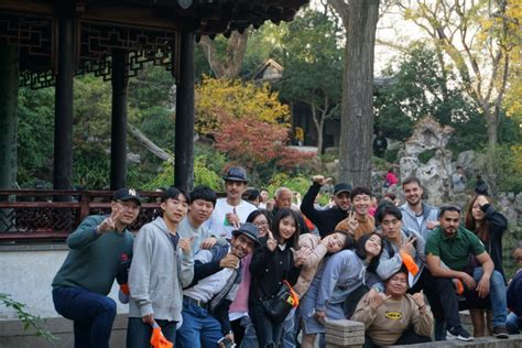 我校外国留学生参加本学期中国文化体验苏州行活动