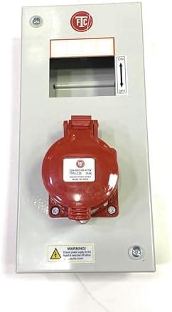 Litost® Industrial Distribution Board with Plug & Socket Box Enclosures ...