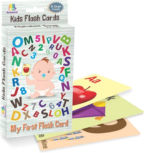Buy SCHOOL BUDDY® Alphabet Flash Cards for Kids | 27 Early Learning ...