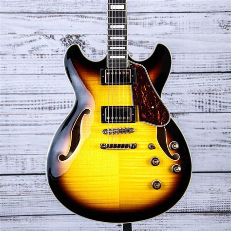 Yellow Electric Guitar Ibanez