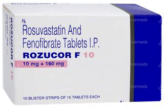 Rozucor F 10 Tablet 15: Uses, Side Effects, Price & Substitutes