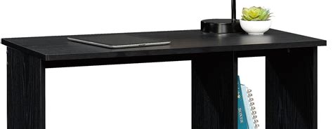 Buy Mainstays Small Space Writing Desk with 2 Shelves, True Black Oak ...