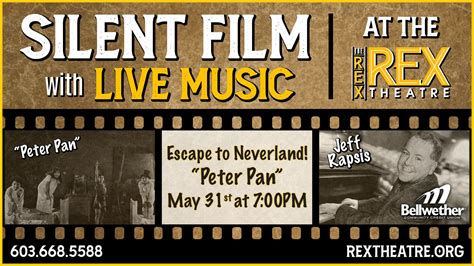 Silent Film with Live Music: Peter Pan - The Palace Theatres